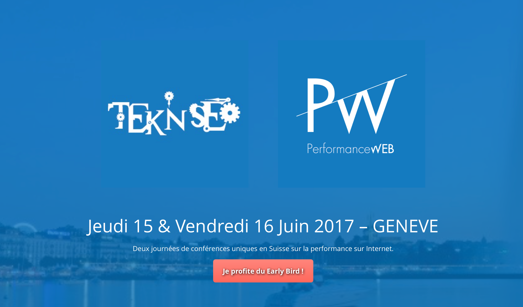 Teknseo Performances Web conference June 15-16 2017 Geneva
