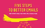 New guide: five steps to better email